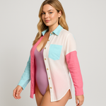 Color Block Cover Up | JK Label