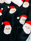 Santa Claus Is Coming To Town Sequin and Embroidery Sweatshirt