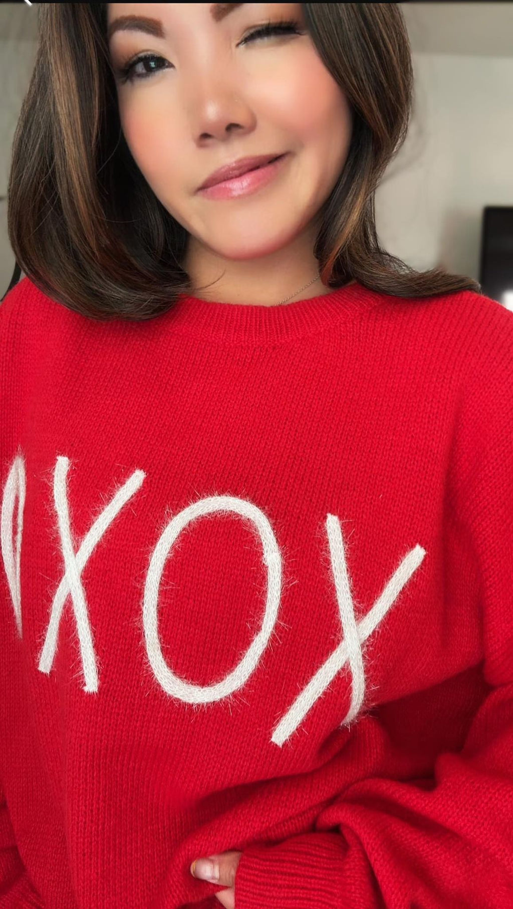 *LIMITED UP-COMING Desiree XOXO Oversized Sweater