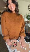 Evelyn 3D Embossed Sweater - Oh Snap!