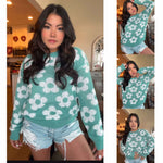 Pre-Order: Libby Popcorn Floral Lightweight Sweat