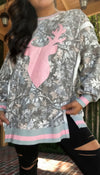 Camo Reindeer Sweatshirt