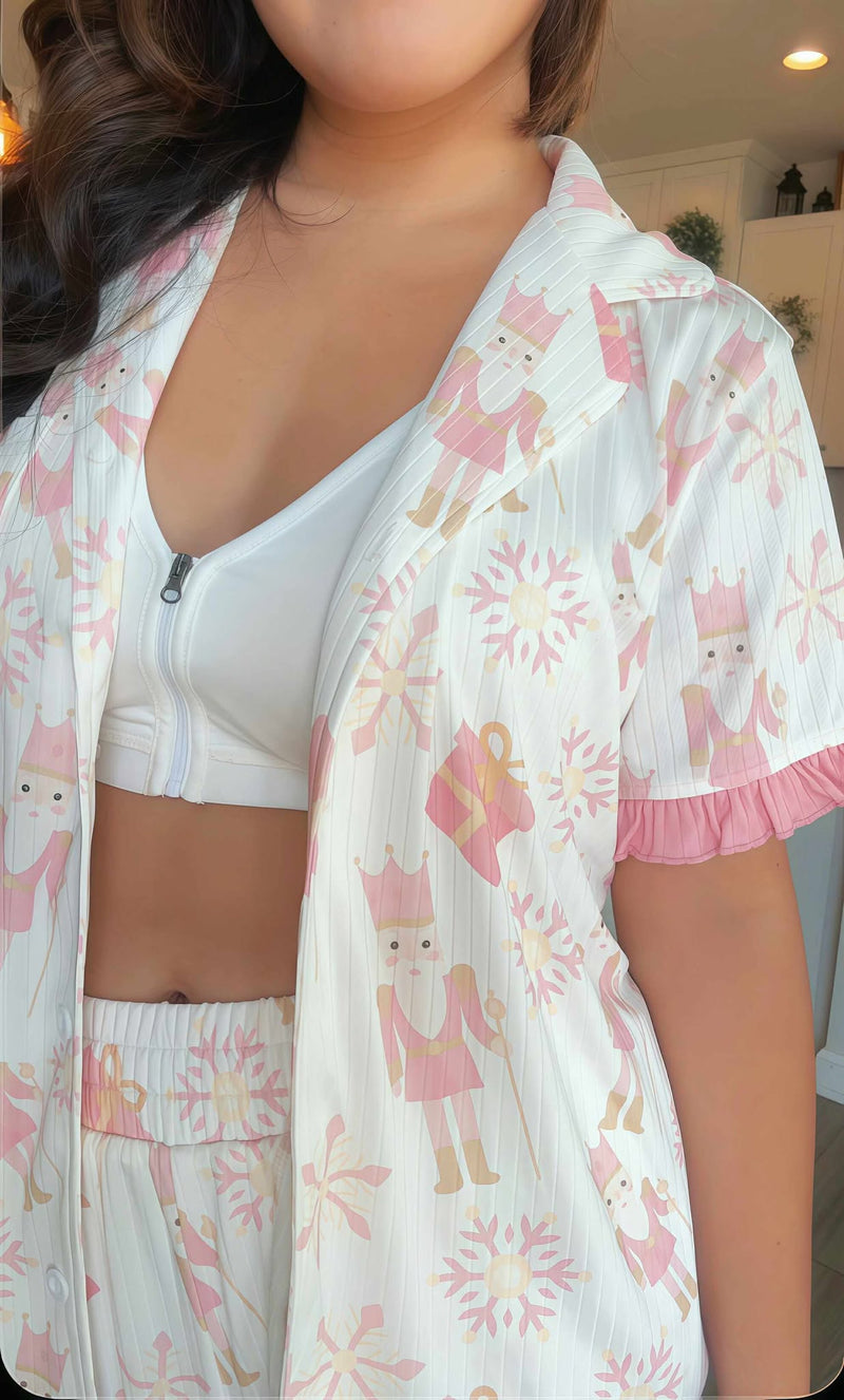 Pink Nutcrackers Build-In Lux PJ Set