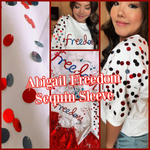 Abigail Freedom Sequin Sleeve