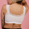 Shop the latest lace bralette styles from JadyK Wholesale. This bralette features delicate lace detailing and a comfortable fit.
