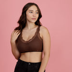 Discover the perfect combination of style and comfort with this lace bralette from JadyK Wholesale. Available in a variety of colors and sizes
