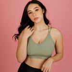 Shop the latest lace bralette styles from JadyK Wholesale. This bralette features delicate lace detailing and a comfortable fit.
